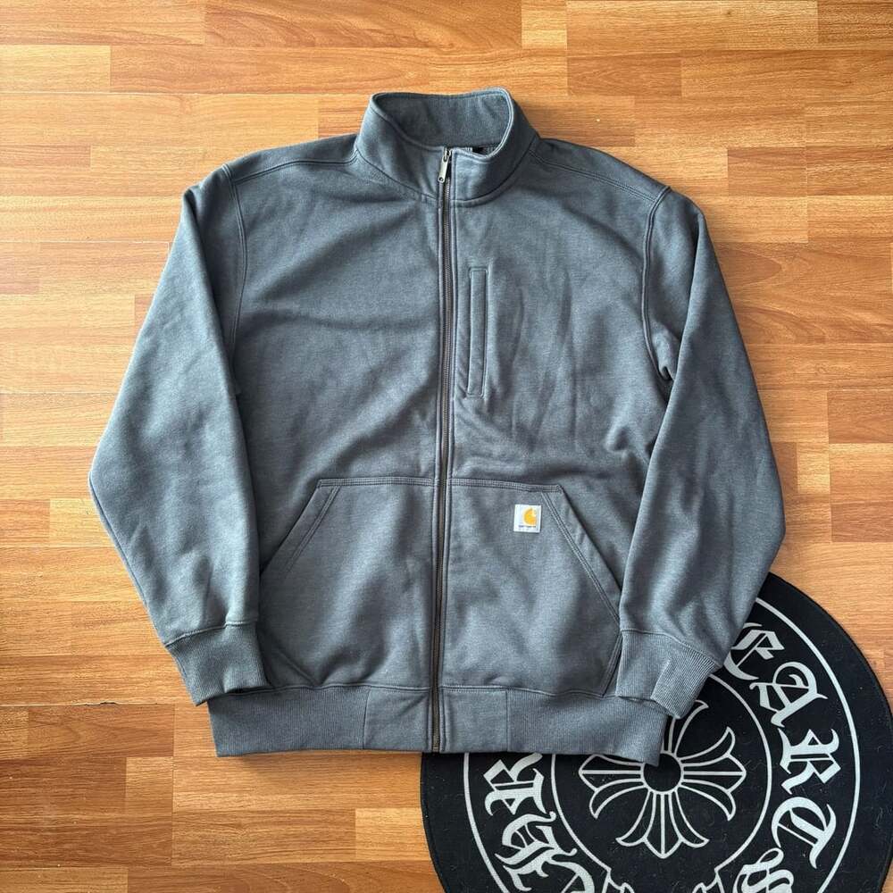 Carhartt Rain Defender Loose Fit Heavyweight Full-Zip Mock-Neck Sweatshirt